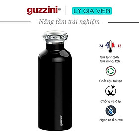 Mua Bình Giữ Nhiệt Du Lịch Guzzini Thermal Travel Bottle On The Go 500cc - Thép Không Gỉ - Ngăn Không Khí  Chống Rò Rỉ  Chống Nhỏ Giọt - Dễ Dàng Đổ Đầy Thức Uống