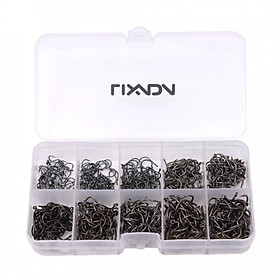 Bộ Móc Câu Cá Thép Carbon Lixada (#3 - #12)