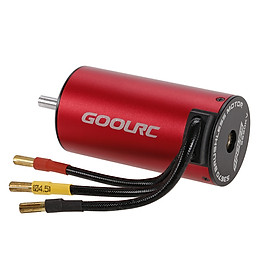 Mô Tơ Không Cảm Biến Không Than Chì Chống Nước 4 Đầu GoolRC S3670 2650KV Cho Ô Tô 1/8RC