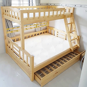 Mua  Miễn phí vận chuyển  lắp đặt  Giường tầng cao cấp Carlisle-IBIE