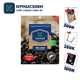 Tiêu đen hạt k peper 35g KPHUCSINH