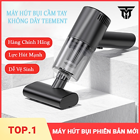 Hình ảnh Máy Hút Bụi Cầm Tay Không Dây Teement TM01 Cao Cấp, Lực Hút Lớn 6000PA, Êm Ái Mạnh Mẽ, Sử Dụng Trong Nhà, Ngoài Trời Và Cho Ô Tô , Công Suất Lớn - Hàng Chính Hãng