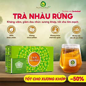 Trà Nhàu Rừng Sunbeleaf - Giúp Giảm Đau Nhức Xương Khớp, Sưng Tấy Và Viêm Nhiễm - Hộp 20 Gói