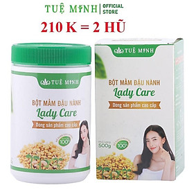 1Kg Mầm đậu nành nguyên xơ Tuệ Minh xưởng nhà làm có đủ giấy ATVSTP 2 hộp