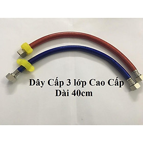 Mua Dây cấp nước lò xo inox304 côn đồng không gỉ  dây cấp lướit án inox304  ren 21 cho bồn chậu và bình nóng lạnh chịu nhiệt