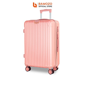 Vali du lịch BAMOZO cao cấp 8801 vali kéo nhựa được bảo hành 5 năm