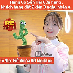 Cây Xương Rồng Nhảy Múa Phát Ra Âm Thanh Vui Nhộn Cho Bé