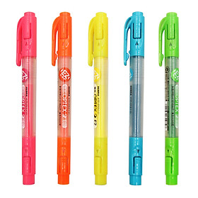 Bút Highlight Japanese Zebra (ZEBRA) 5 Màu WKT11-5C Optex2EZ