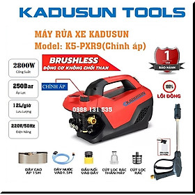 Mua Máy rửa xe Kadusun | Lõi đồng 100% | Chế độ thông minh Auto Stop | Chỉnh áp lực trên thân máy | Máy rửa xe mini Kadusun | Máy xịt rửa gia đình Kadusun | Tặng bình bọt tuyết