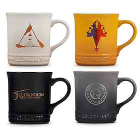 Set 4 cốc Le Creuset Magical Harry Potter 400 ml Hàng chính hãng