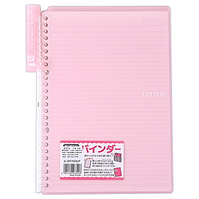 (KOKUYO) Japan imported Campus portable Smart Ring binder clipboard B5-S / 10 page pink RU-SP700LP