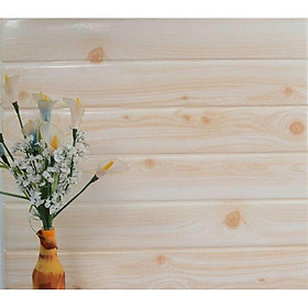 Combo 10 Tấm Xốp Dán Tường Giả Gỗ - Chịu lực mạnh, khả năng cách âm, cách nhiệt tốt-Không độc hại, không mùi dễ sử dụng, thân thiện với môi trường - Phù hợp với mọi không gian gia đình, spa, cửa hàng, văn phòng, mầm non
