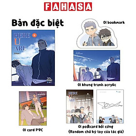 Here U Are - Tập 6 - Bản Đặc Biệt - Tặng Kèm Bookmark Bế Hình Nhân Vật + Postcard Bồi Cứng + Card PVC + Khung Tranh Acrylic