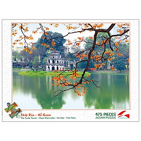 Xếp Hình 475 Mảnh - Tháp Rùa - Hồ Gươm 475-043