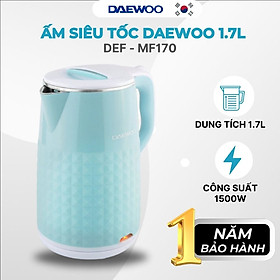 Mua Ấm siêu tốc Daewoo DEK-MF170 (2L) - Hàng chính hãng