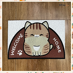 Mua Thảm lau chân chùi chân PVC 40x60cm Hình thật