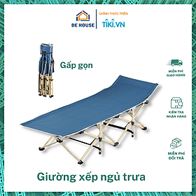 Mua Giường xếp khung thép ngủ trưa văn phòng gấp gọn - Hàng chính hãng