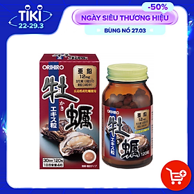 Thực Phẩm Chức Năng Tinh Chất Hàu Tươi Nhật Bản Orihiro 120 Viên