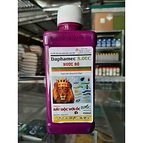 Mua Thuốc trừ sâu sinh học 5.0EC diệt sâu  nhện đỏ  rệp sáp Daphamec (hoạt chất Abamectin) chai 450ml