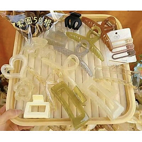 Set kẹp và chun buộc tóc 67 chi tiết