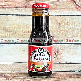 Sốt Teriyaki Thick Kikkoman Đậm Đặc chai thủy tinh 290G - Không phẩm màu