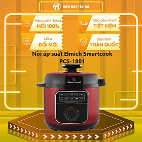Mua Nồi Áp Suất Điện 5 Lít Elmich Smart Cook Pressure Cooker PCS-1801 900W hàng chính hãng