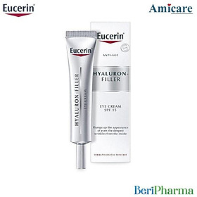 Eucerin Kem Ngăn Ngừa Lão Hóa Cho Vùng Mắt Hyaluron Filler 15ml