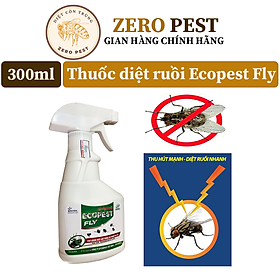 Thuốc diệt ruồi dạng xịt Ecopest Fly 300ml, diệt ruồi hiệu quả 100%, hàng chất lượng cao