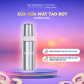 Gel rửa mặt ngăn ngừa mụn Nerman Nano Curcumin 60s Fresh dành riêng cho nam làm sạch sâu, ngăn ngừa vi khuẩn gây mụn (100ml)