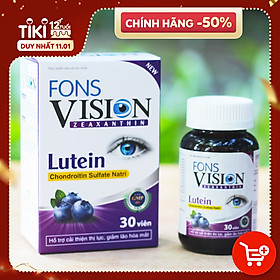 Viên uống bổ mắt, tăng cường thị lực Fons Vision (30 viên)