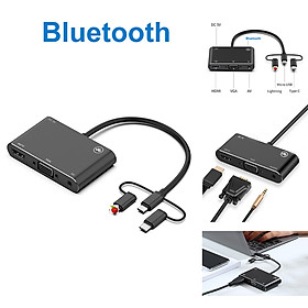 Mua Cáp chuyển tín hiệu điện thoại Laining Type-C Bluetooth sang VGA HDMI máy chiếu 2K