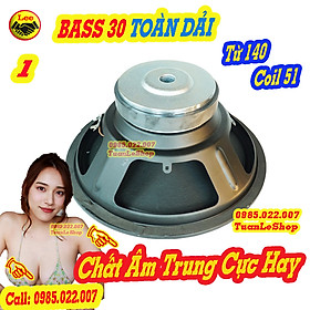 Mua LOA BASS 30 TOÀN DẢI   LOA 3 TAC TOAN DAI TỪ 140 COIL 51 - GIÁ 01 LOA