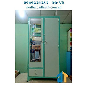 Tủ quần áo sắt 1m8 nhiều màu