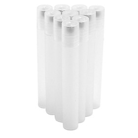 10 Chiếc 10 Ml Nhựa Lăn Chai Với Loại Trơn Bóng Cho Tinh Dầu Nước Hoa Mắt loại Kem