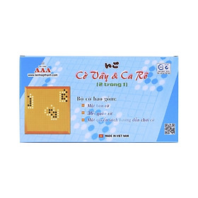 Cờ Vây & Ca Rô 2 Trong 1 - Cờ Vây Nhỏ Hộp XNK