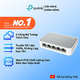 Hình ảnh TP-Link TL-SF1005D - Bộ Chia Tín Hiệu Để Bàn 5 cổng 10/100Mbps - Hàng Chính Hãng