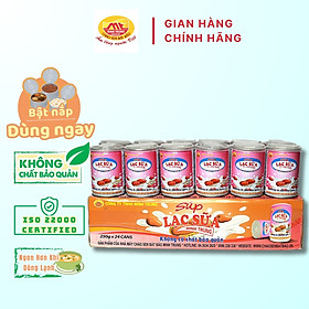 Súp Lạc Sữa Minh Trung 250g Không Chất Bảo Quản - Thùng 24 Lon Súp Lạc Sữa 24