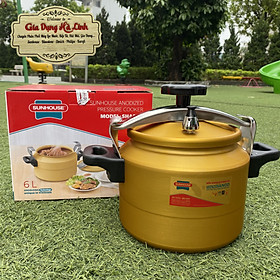 Mua Nồi áp suất Anod Sunhouse SHA8604  6 lít - Có ảnh thật
