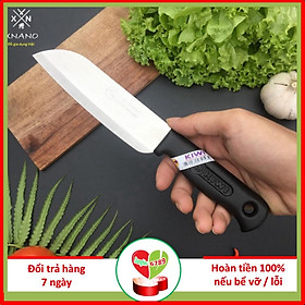 Mua Dao Thái Thịt  Dao Gọt Hoa Quả Inox Cán Nhựa Đen - Duonghieu6789