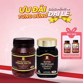 Bộ Sản Phẩm Tăng Đề Kháng, Cải Thiện Nội Tiết: Viên Uống Keo Ong 60 Viên, Viên Nội Tiết Úc 180 Viên