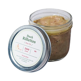 Pate Vịt Kiểu Pháp Duck Rillettes 200g