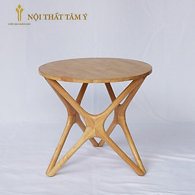 Mua Bàn trà Chân Sao - Mặt gỗ cao su - Gỗ tự nhiên