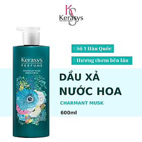 Dầu Xả Hương Nước Hoa Kerasys Perfume Charmant Musk 600ml