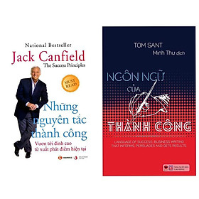 Combo 2 Cuốn Sách Kỹ Năng Sống Để Thành Công: Những Nguyên Tắc Thành Công - Vươn Tới Đỉnh Cao Từ Xuất Phát Điểm Hiện Tại (Tái Bản) + Ngôn Ngữ Của Thành Công / Những Cuốn Sách Kỹ Năng Để Đưa Doanh Nghiệp Đến Thành Công (Tặng Kèm Bookmark Happy Life)