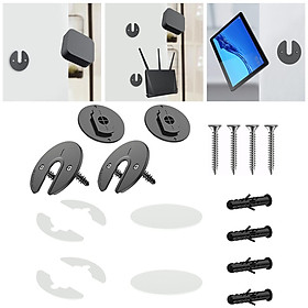 Wall Mount Tablet Bracket 90 Degrees Rotatable for Phone  Kitchen