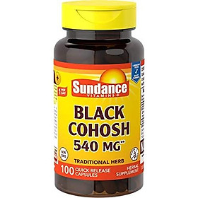 Sundance Black Cohosh 540 mg, 100 Count
