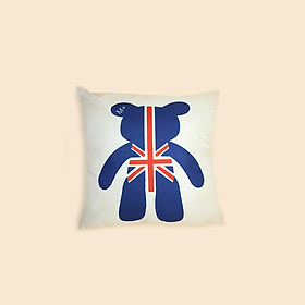 Vỏ gối tựa sofa London 45*45 - London Items Pillow Case S20