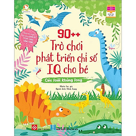 90++ Trò Chơi Phát Triển Chỉ Số Iq Cho Bé - Các Loài Khủng Long