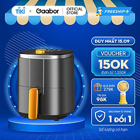 Mua Nồi chiên không dầu GAABOR GA-M35A dung tích 3.5L - Thép không gỉ - Giá rẻ - Hàng chính hãng