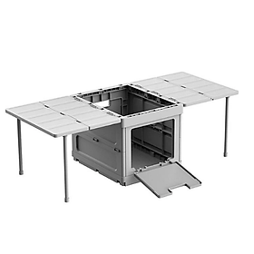 Cao cấp - Hộp Đựng Cắm Trại Camping Box Table USA